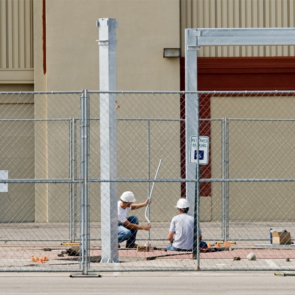 how much time can i rent the temporary fence for my construction site or event in North Bellmore